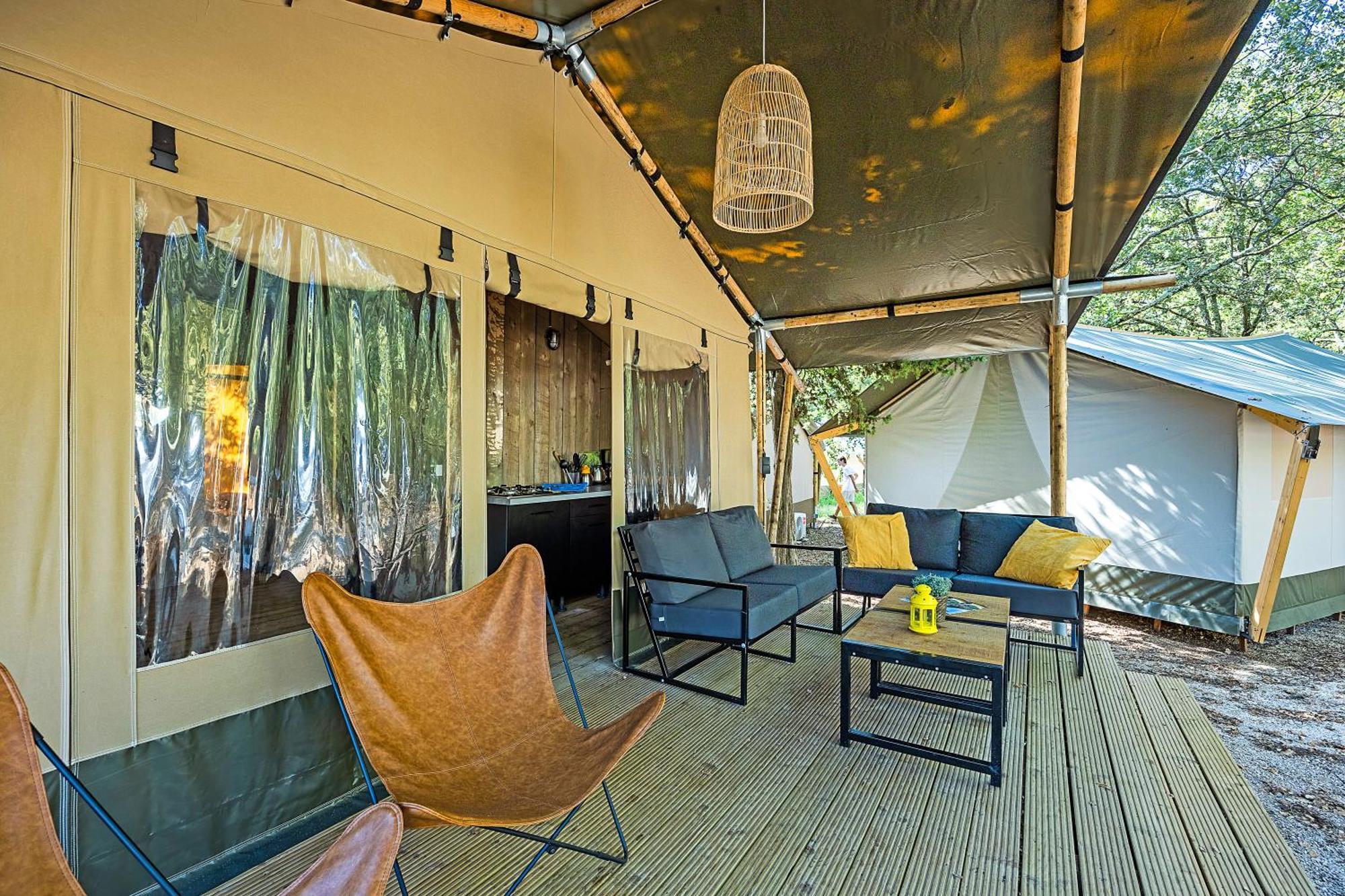 Easyatent Safari Tent Lanterna Červar-Porat Rom bilde